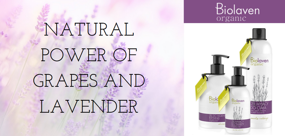 TRY NATURAL COSMETICS MADE FROM GRAPES AND LAVENDER! BIOLAVEN ORGANIC IN HERBIO.CO.UK!