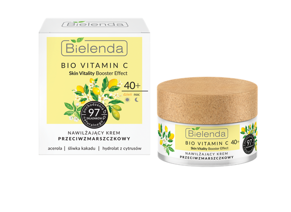 Bielenda - BIO VITAMIN C - MOISTURIZING anti-wrinkle DAY/NIGHT cream 40+ 5902169045395