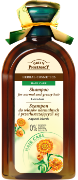 Green Pharmacy - MARIGOLD SHAMPOO for normal and greasy hair 350ml 5904567050247
