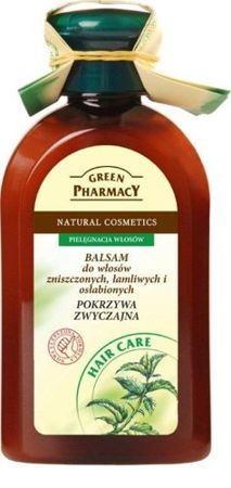 Green Pharmacy - STINING NATTLE hair BALM for damaged hair 300 ml 5904567050339