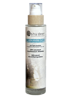 Shy Deer - 2in1 light EMULSION for makeup removal and cleansing 200ml [Limited Edition in glass bottle]