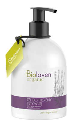 Sylveco - BIOLAVEN - Refreshingly-protective GEL for intimate hygiene with GRAPE SEED OIL (Żel do HIGIENY INTYMNEJ) 300ml 5907502687560