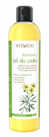 Sylveco - Hypoallergenic creamy SHOWER GEL with essential oil of VERBENA for all skin types  300ml 5907502687294
