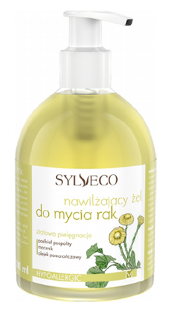 Sylveco - Hypoallergenic moisturizing HAND GEL with extract of coltsfoot  300ml 7324