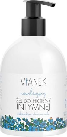 Vianek - Moisturising Series - Moisturizing gel intimate hygiene with dandelion extract (Żel do HIGIENY INTYMNEJ) 300ml 5907502687799