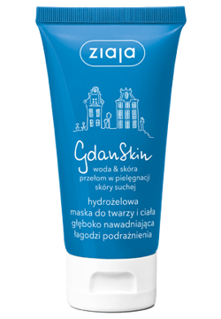 Ziaja - GdanSkin - Face & Body deeply hydrating Hydrogel MASK very dry skin 50ml 5901887042860