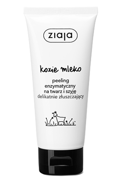 Ziaja - Goat's Milk 25+ - Face & Neck gently exfoliating ENZYMATIC PEELING all skin types 75ml 5901887042679
