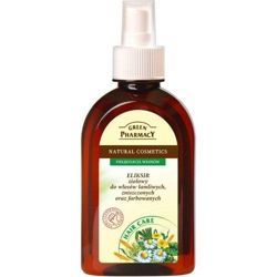 Green Pharmacy - Eliksir w sprayu do włosów ŁAMLIWYCH, ZNISZCZONYCH I FARBOWANYCH 250 ml 5904567050377