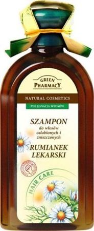 Green Pharmacy - Szampon RUMIANEK LEKARSKI włosy osłabione i zniszczone 350 ml 5904567050278