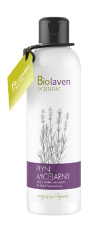 Sylveco - BIOLAVEN - Hipoalergiczny Oczyszczająco-łagodzący PŁYN MICELARNY z olejem z pestek winogron każdy rodzaj skóry 200ml 5902249013559