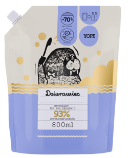 Yope - ŻEL pod prysznic DZIURAWIEC 93% składników pochodzenia naturalnego (OPAKOWANIE UZUPEŁNIAJĄCE) 800ml 5900168906860