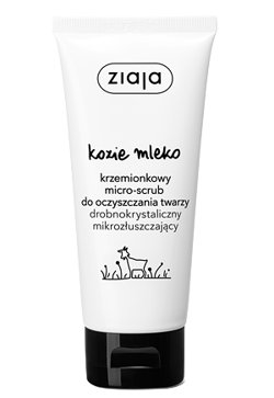 Ziaja - Kozie Mleko 25+ - Krzemionkowy MICRO-SCRUB do oczyszczania twarzy drobnokrystaliczny mikrozłuszczający  każdy typ skóry 75ml 5901887042686